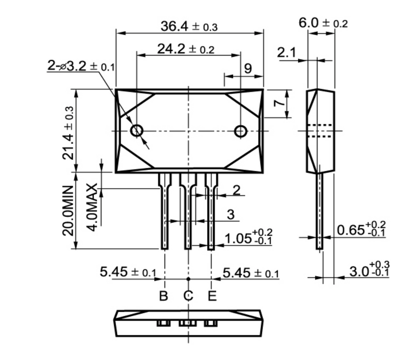 Kit de Transistores 2SC2525 (NPN) y 2SA1075 120V 12A Amplificador de Audio