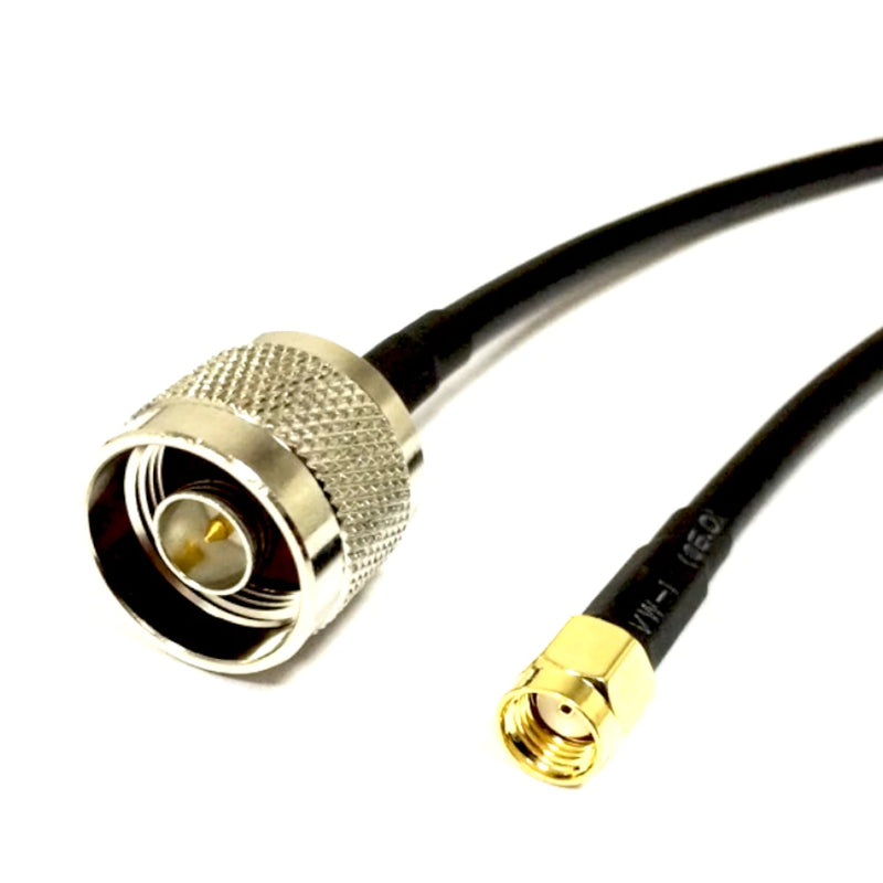 Cable Pigtail Rp-sma Macho A Tipo N 50cm Rf Antena