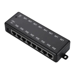 Inyector Poe Pasivo 8 Puertos. 12v 24v 48v Ubiquiti Cámaras