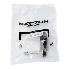 Plug Monofonico Maxlin en L Metalico