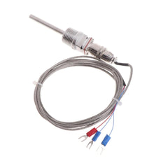 Sensor RTD Pt100 L 5cm Rosca NPT de 1/2 