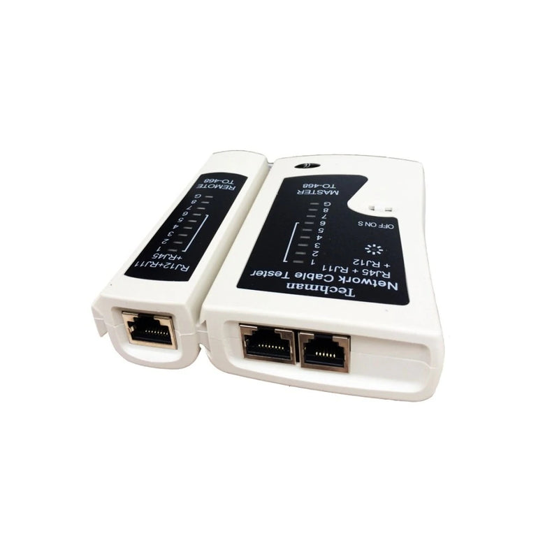Comprobador Profesional Multifunción de Cables BNC, USB, RJ45 y RJ11 -  Tester Remoto de Cableado - Probador de Cables de Red