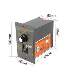 Controlador De Velocidad Para Motor Monofasico 110v /220v Ac Torno Reversible Variador